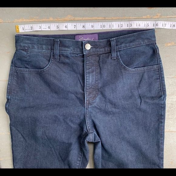*SALE* EUC NYDJ Dark Wash Stretch Jeans NICE! - Picture 6 of 11